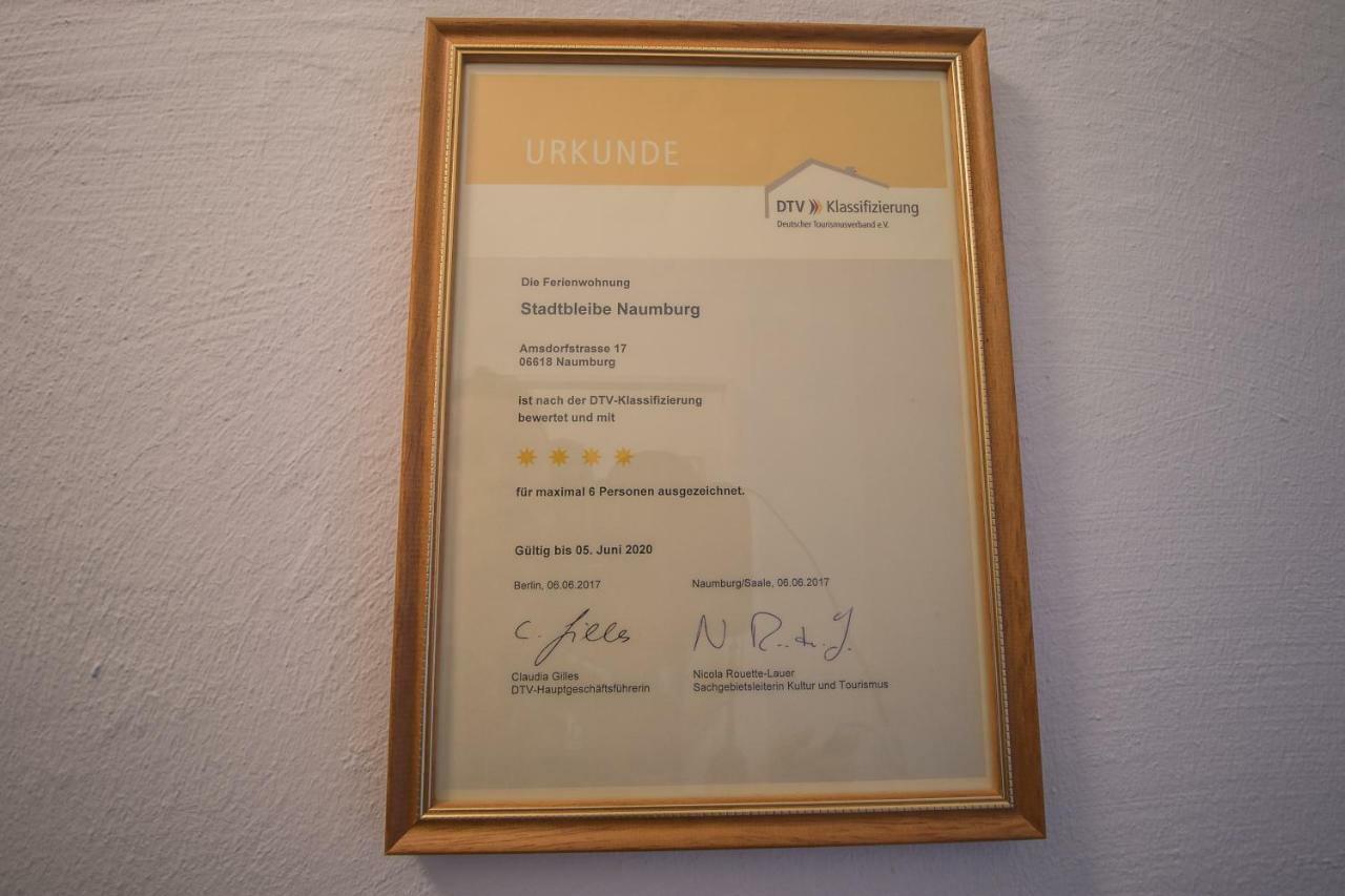Stadtbleibe Naumburg Naumburg  Dış mekan fotoğraf